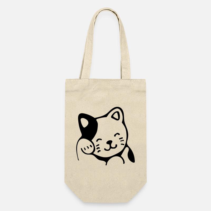 Chat - Sac à bouteille - nature