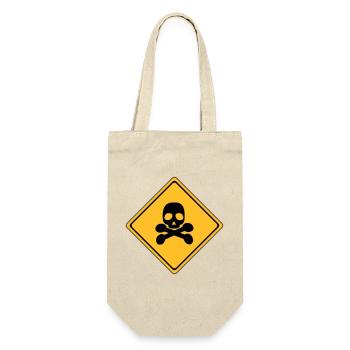 Danger Warning Sign # - Gift Bag for Bottles - nature - Front