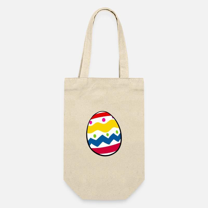 egg - Gift Bag for Bottles - nature