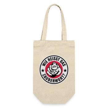 Wie heisst das Zauberwort - Gift Bag for Bottles - nature - Front