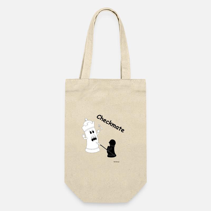 Checkmate / checkmate - Gift Bag for Bottles - nature
