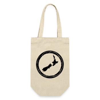 new zealand - Gift Bag for Bottles - nature - Front