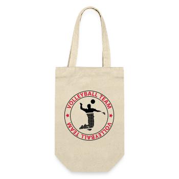 volleyball team - Gift Bag for Bottles - nature - Front