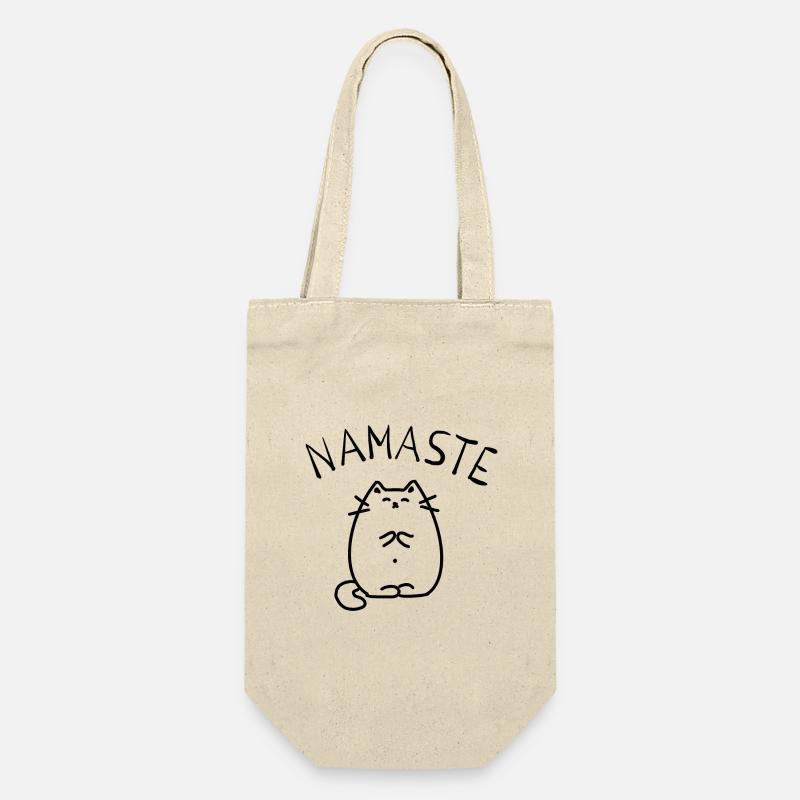 yoga - Gift Bag for Bottles - nature