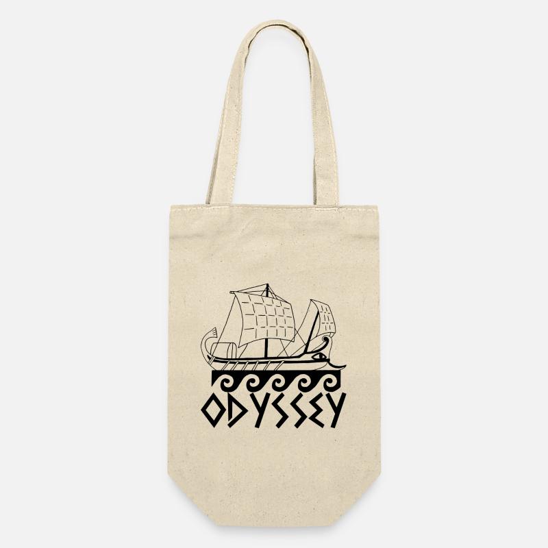 Boat and odyssey - Gift Bag for Bottles - nature