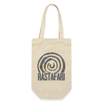 Reggae Rastafari - Geschenkbeutel für Flaschen - Natur - Vorne