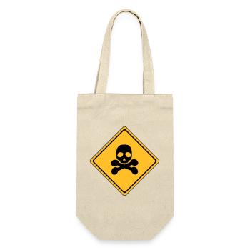 Danger, danger sign * - Gift Bag for Bottles - nature - Front