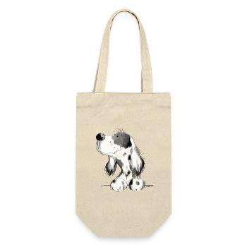 Cadeau de bande dessinée Setter I Dogs - Sac à bouteille - nature - Devant