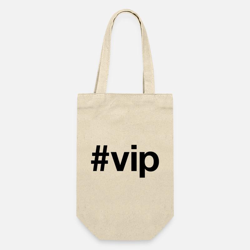 VIP - Geschenkbeutel für Flaschen - Natur