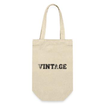 VINTAGE Rétro - Sac à bouteille - nature - Devant