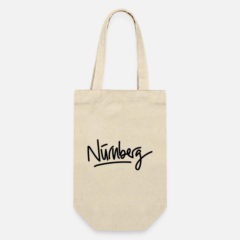 Nuremberg - écriture - Sac à bouteille - nature