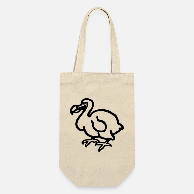 Dodo - Geschenkbeutel für Flaschen - Natur