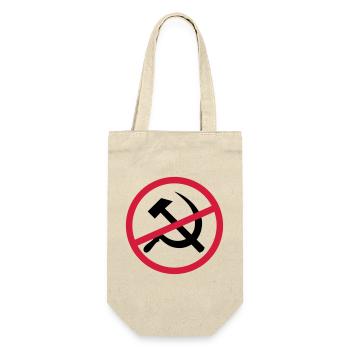 Signe du communisme interdit - Sac à bouteille - nature - Devant
