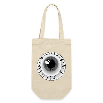 Grey eyeball - Gift Bag for Bottles - nature - Front