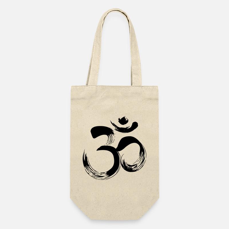 Yoga OM sanskrit - Sac à bouteille - nature