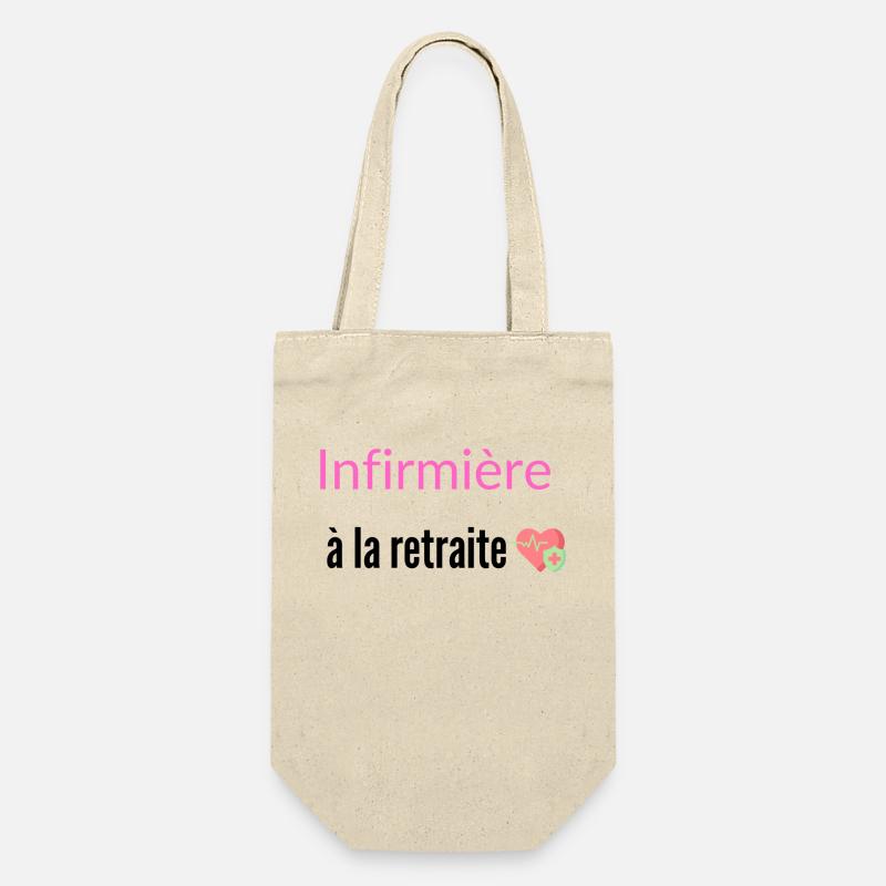 Infirmière à la retraite - Sac à bouteille - nature