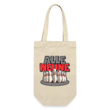 All Nines - Gift Bag for Bottles - nature - Front