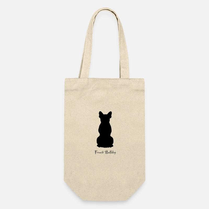 French Bulldog - Gift Bag for Bottles - nature