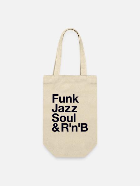Funk Jazz Soul Music Musik - Geschenkbeutel für Flaschen - Natur