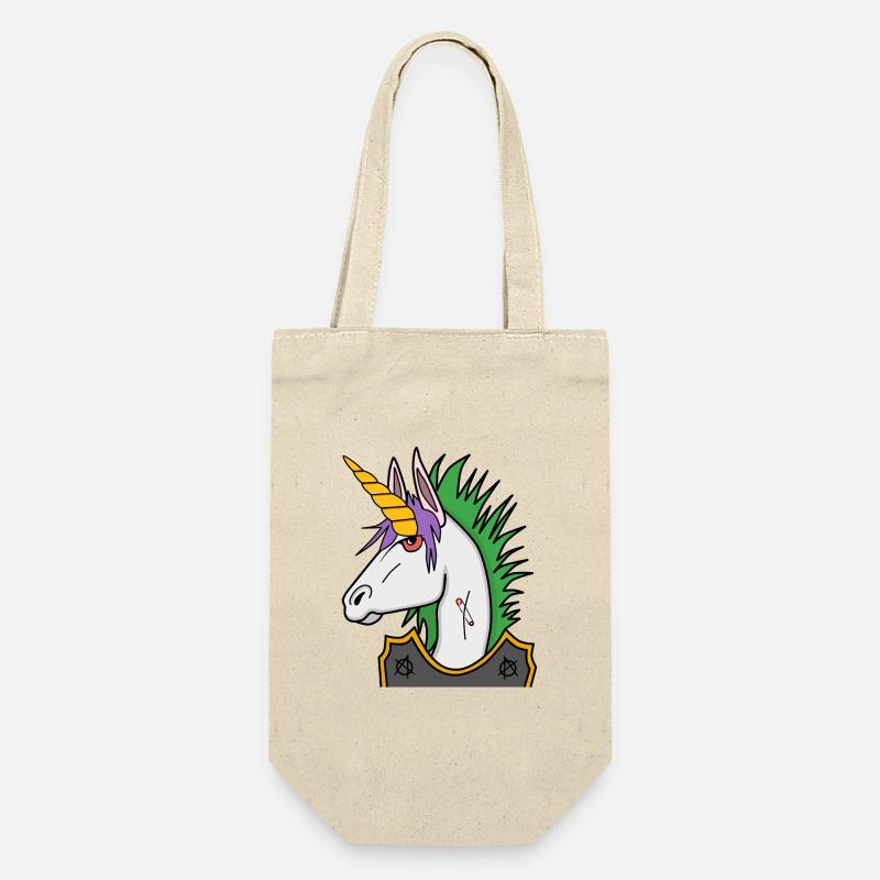 Licorne Punk - Sac à bouteille - nature