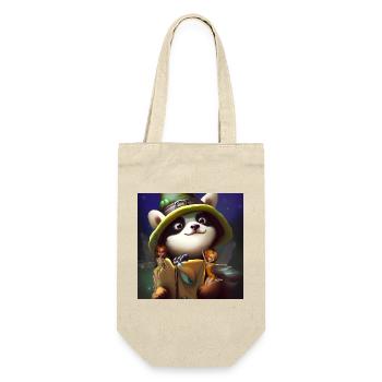 Cute panda with little fairies - Gift Bag for Bottles - nature - Front