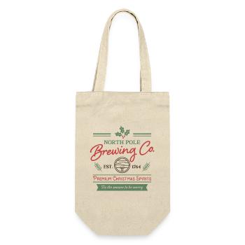 North Pole Brewing Co. - Geschenkbeutel für Flaschen - Natur - Vorne