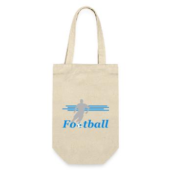 Football - Gift Bag for Bottles - nature - Front