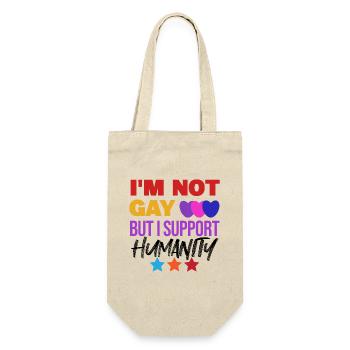 Lgbt Gay Equality Statement Sexuality - Gift Bag for Bottles - nature - Front