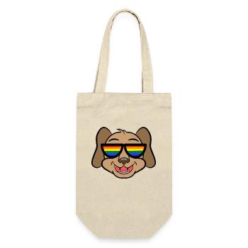Cool Dog Lgbt Rainbow Lesbians Gay - Sac à bouteille - nature - Devant