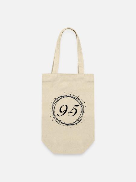 95 - Geschenkbeutel für Flaschen - Natur