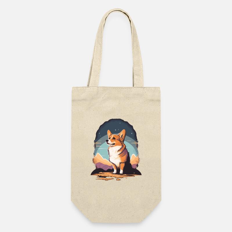 Vous vous demandez Corgi - Sac à bouteille - nature