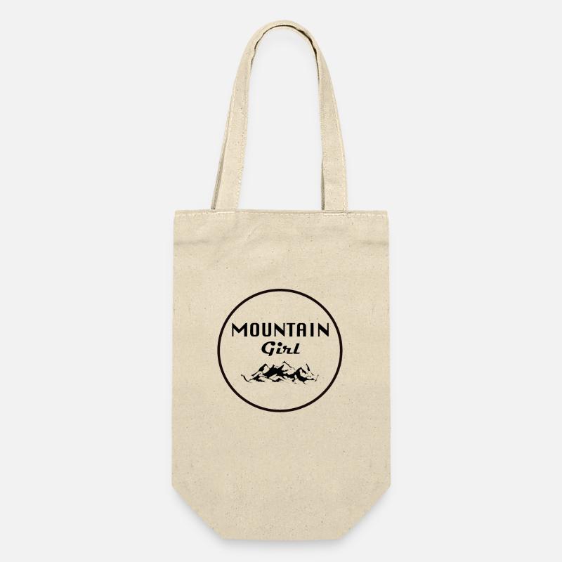 Fille de montagne - Sac à bouteille - nature