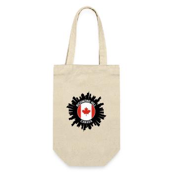 Richmond Hill Skyline Kanada Flagge Reise-Souvenir - Geschenkbeutel für Flaschen - Natur - Vorne