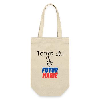 EVG Team Futur Marié. Enterrement vie célibataire - Sac à bouteille - nature - Devant
