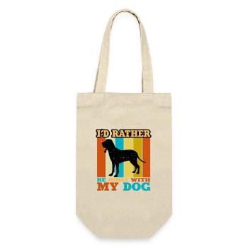 Braco Italiano Dog Lover Silhouette Vintage Sunset - Sac à bouteille - nature - Devant