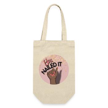 You nailed it! You did it! - Gift Bag for Bottles - nature - Front