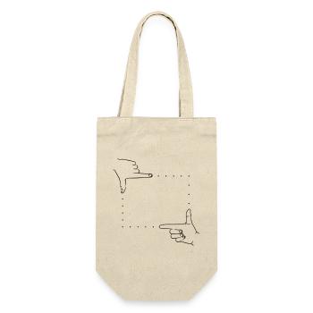 Hand Signals Image Detail - Gift Bag for Bottles - nature - Front