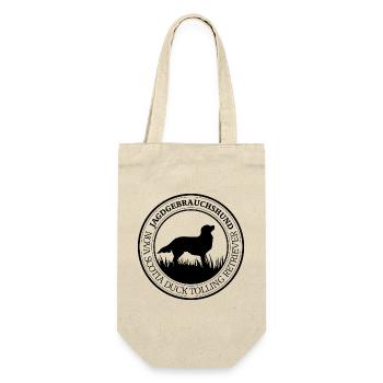 Nova Scotia Duck Tolling Retriever Jagdhunde Jäger - Geschenkbeutel für Flaschen - Natur - Vorne