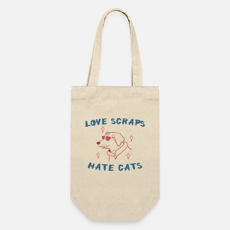 Pets Cool Saying Dog Statement Cat - Gift Bag for Bottles - nature