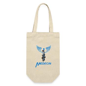 Médecin - Sac à bouteille - nature - Devant