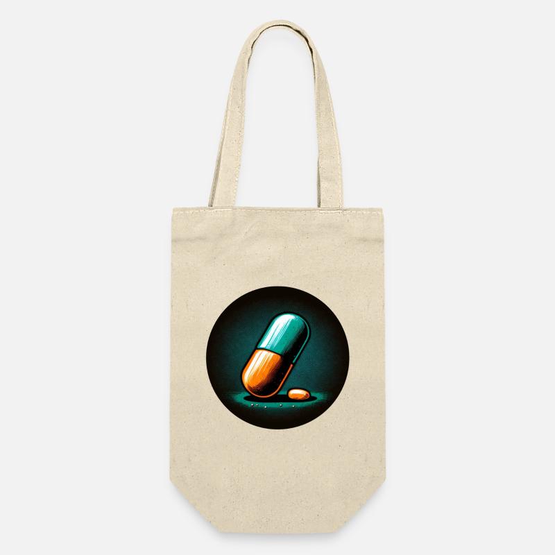 Pill - Gift Bag for Bottles - nature
