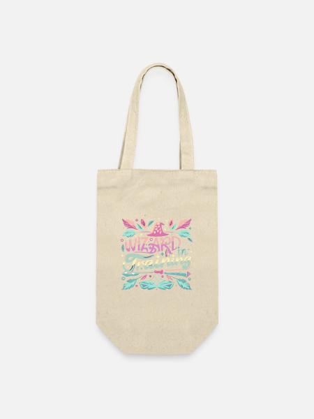 Wizard in Training - Geschenkbeutel für Flaschen - Natur