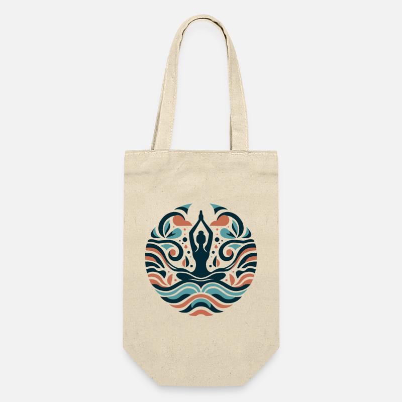 Yoga - Sac à bouteille - nature