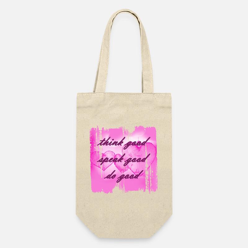 think good 2 - Gift Bag for Bottles - nature