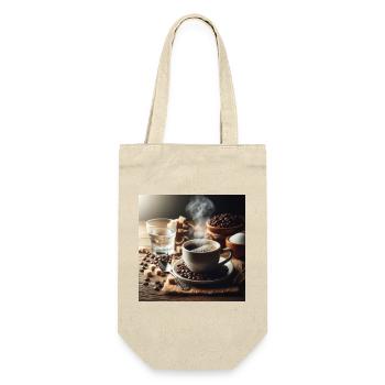 Cup of coffee - Gift Bag for Bottles - nature - Front
