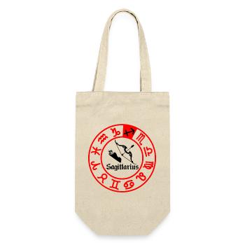 Zodiac sign Sagittarius Sagittarius - Gift Bag for Bottles - nature - Front