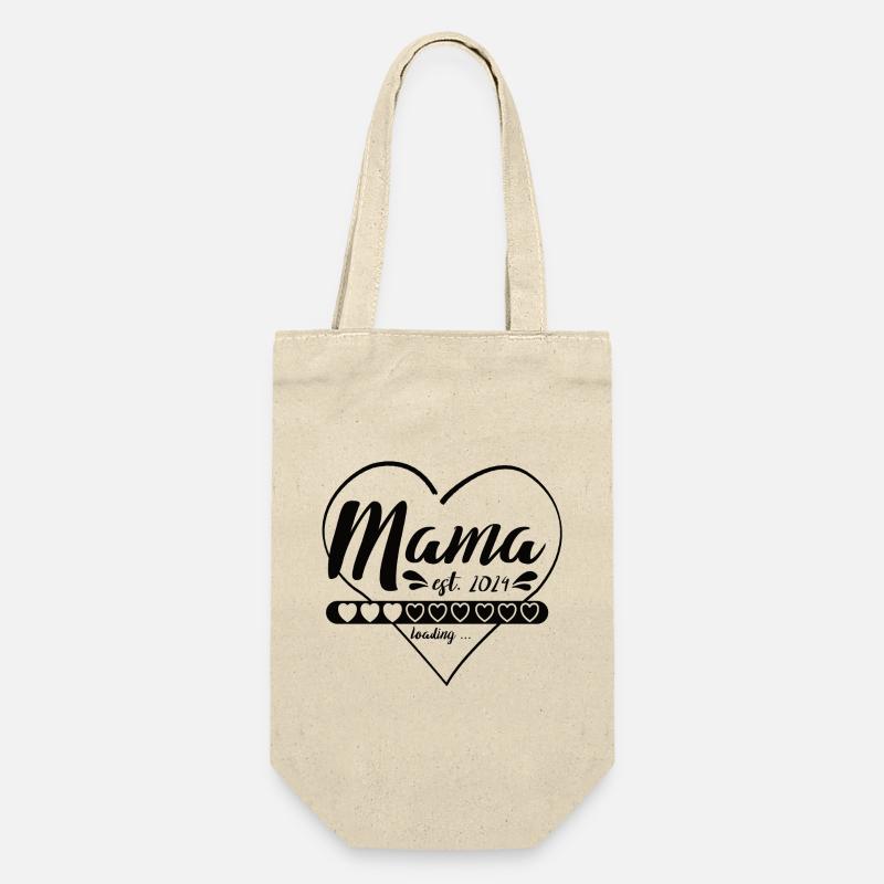 Future Maman - Maman est. 2024. Werdende Mutter - Sac à bouteille - nature