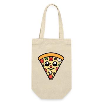 Pepperoni plein d’entrain : la tranche heureuse - Sac à bouteille - nature - Devant