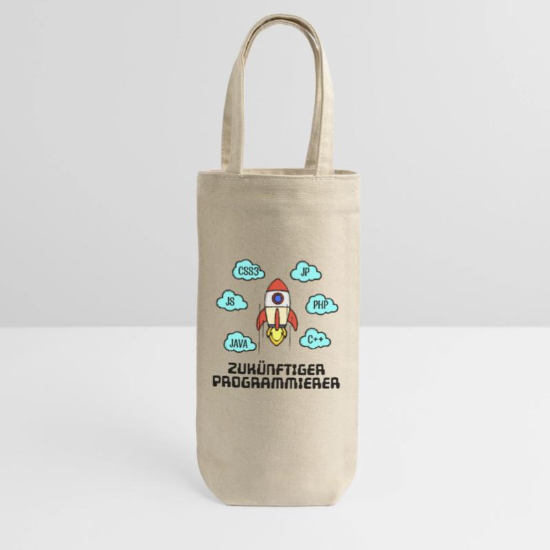 Css Code Developer C++ Java Php Programmierer Geschenkbeutel für Flaschen
