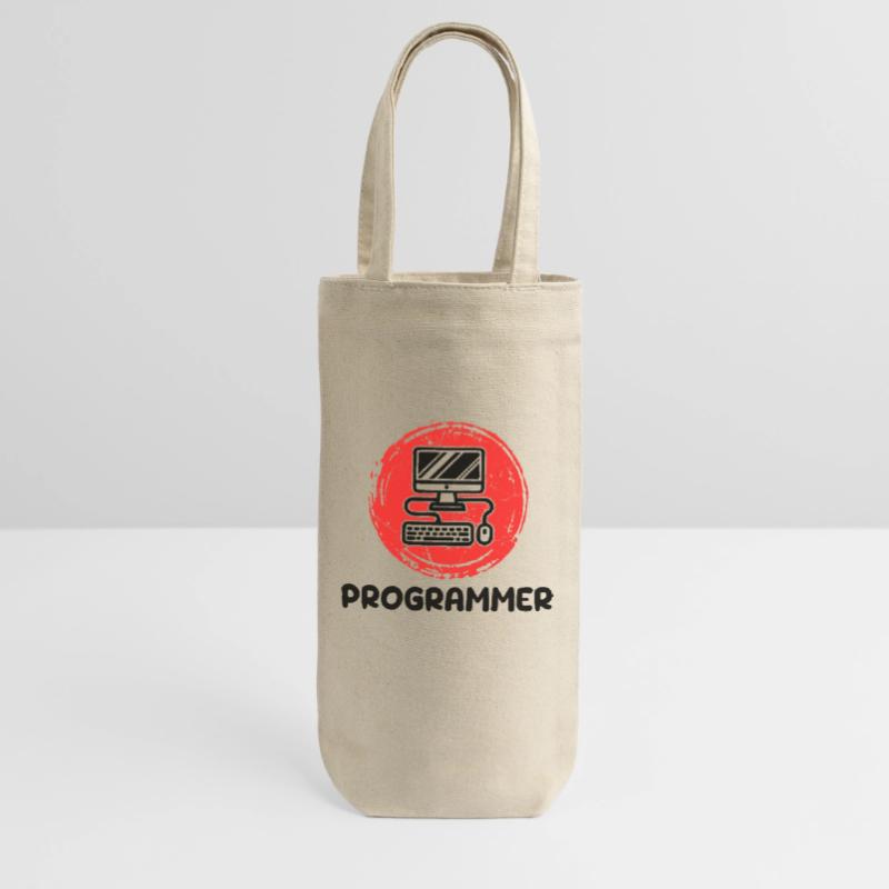 Computer Developer Programmierer Code Skripting Geschenkbeutel für Flaschen